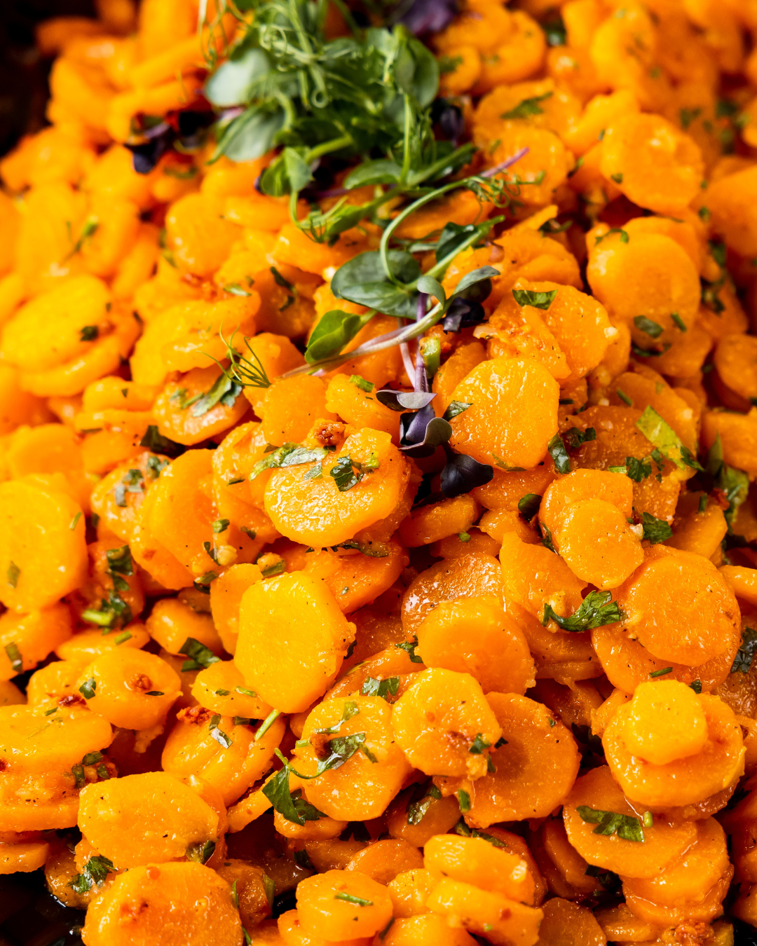 Marokkanischer Karottensalat Platte