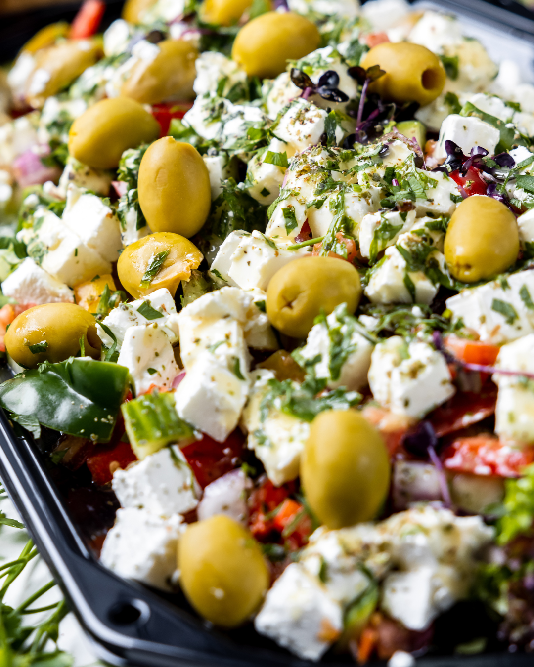 Griechischer Bauernsalat Platte