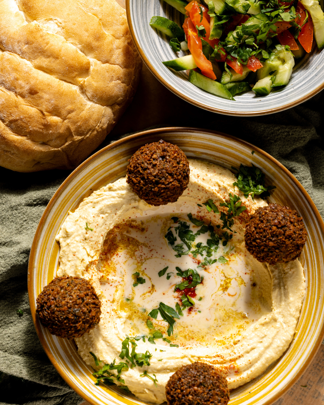 Hummus Falafel
