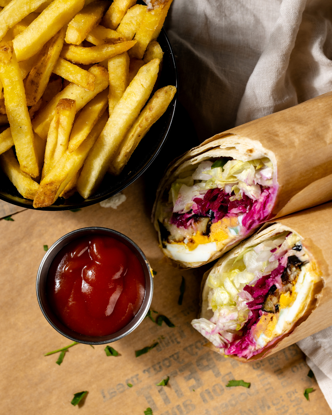 Sabich Wrap