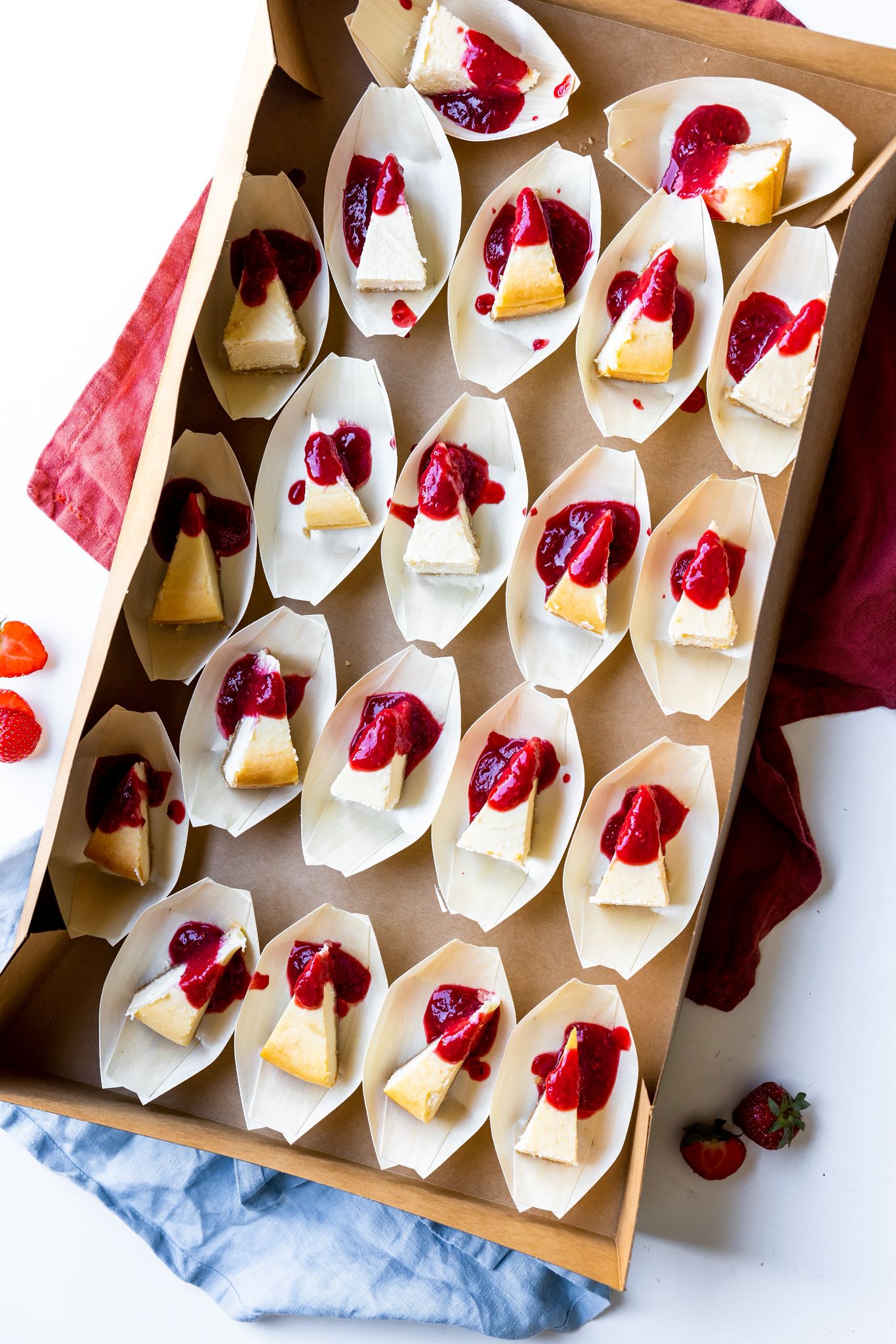 25er Box - New York Cheesecake Schiffchen