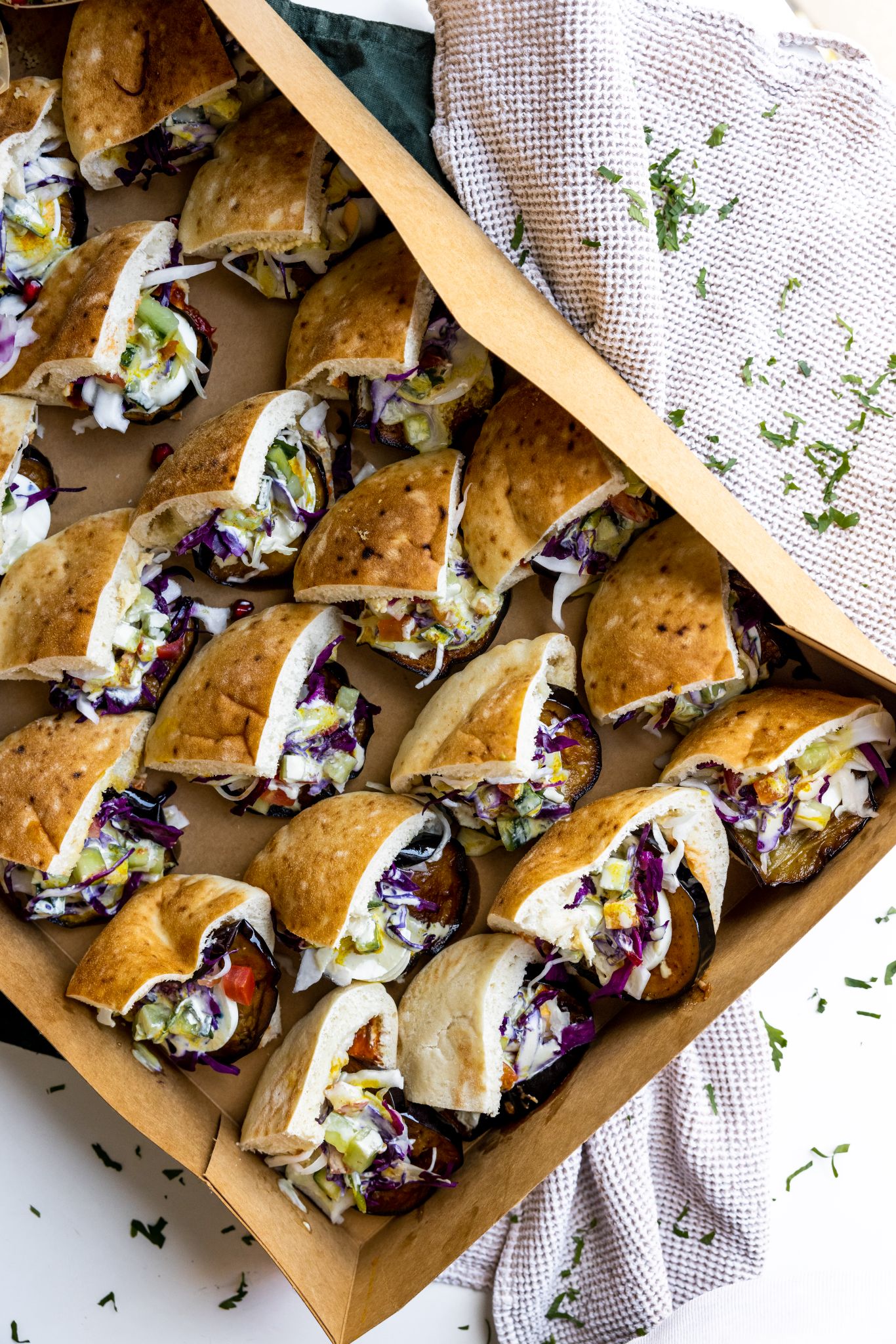 20er Box - Sabich Pita Ecken